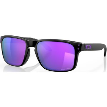 Oakley Holbrook Matte Black Violet Prizm Lunettes de soleil