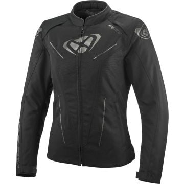 Ixon Prodigy Lady Black Waterproof Textile Motorcycle Jacket