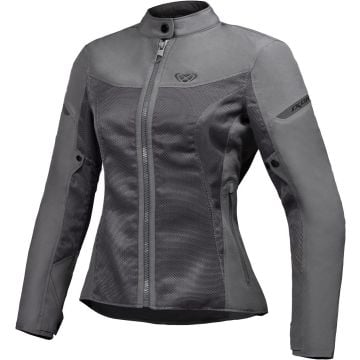 Ixon Fresh Lady Grey Textile Motorcycle Jacket