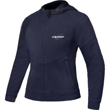 Ixon Touchdown L Navy Silver Ladies Textile Motorcycle Jacket