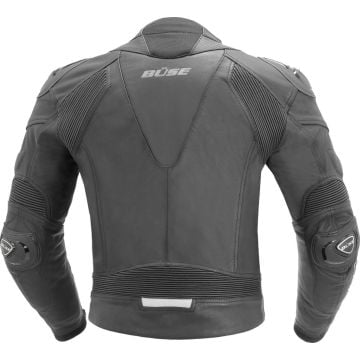 Büse Assen Black Leather Jacket
