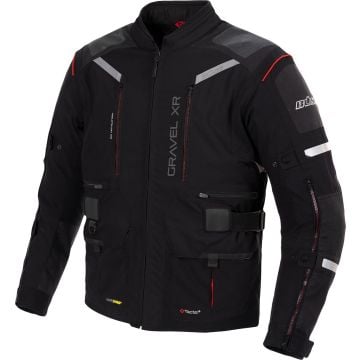 Büse Gravel XR Black Waterproof Textile Jacket
