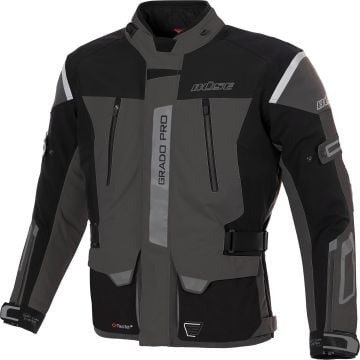 Büse Grado Pro Dark Grey Black Waterproof Textile Jacket