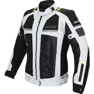 Büse Livorno Ladies Light Grey Textile Jacket