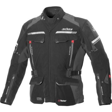 Büse Highland II Black Grey Textile Jacket