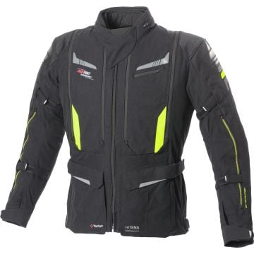 Büse Agadir Black Yellow Textile Jacket