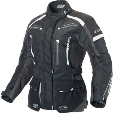 Büse Torino II Ladies Black White Textile Jacket