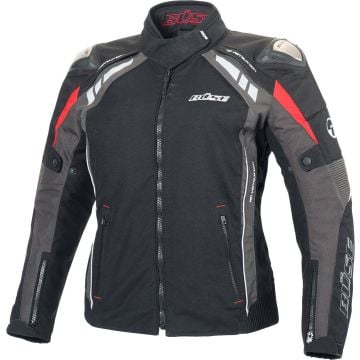 Büse B.Racing Pro Ladies Black Red Textile Jacket