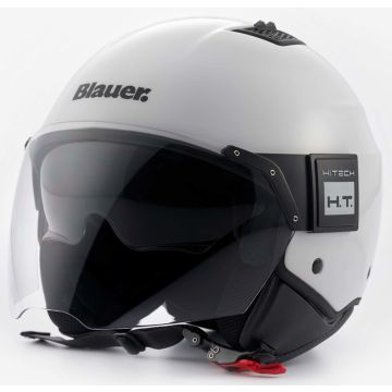 Blauer BET Monochrome White Jet Helmet