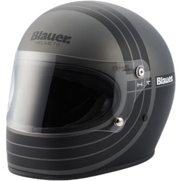 Blauer 80's 06 Matt Black Titanium Full Face Helmet