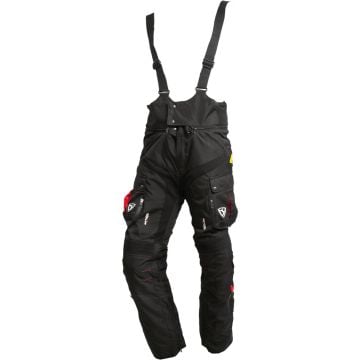 MUGENRACE Viaggiare Black Waterproof Textile Pants
