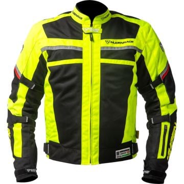 MUGENRACE A-Ttraversare Black Neon Waterproof Textile Jacket
