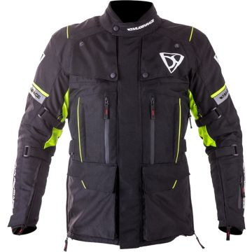 MUGENRACE T-Uno Black Yellow Waterproof Textile Jacket