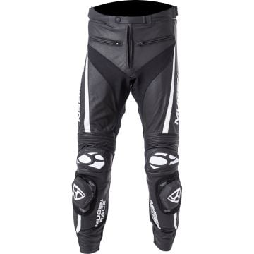 MUGENRACE RBRS-1 Black White Leather Pants