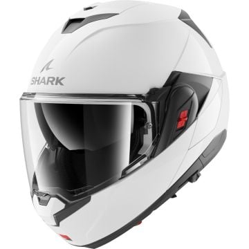 SHARK Oxo Blank Pearly White W05 Modular Helmet