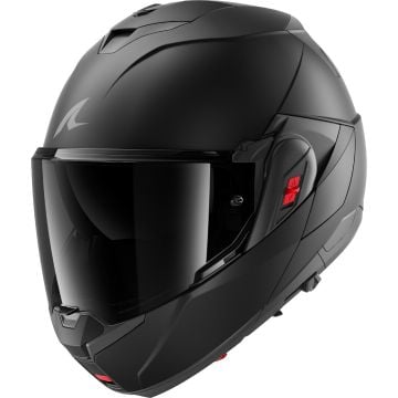 SHARK Oxo Dark Shadow Mat Black Mat KMA Modular Helmet