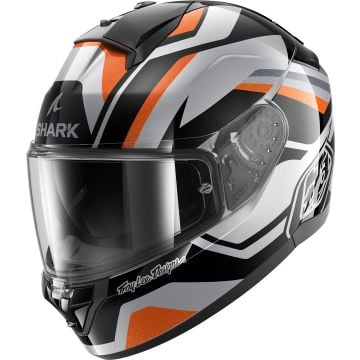 SHARK Ridill 2 Apex Silver Black Orange SKO