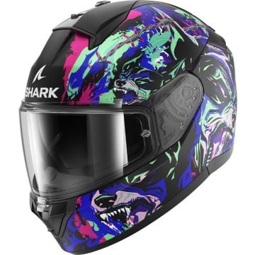 SHARK Ridill 2 Raging Beast Mat Black Violet Green KVG