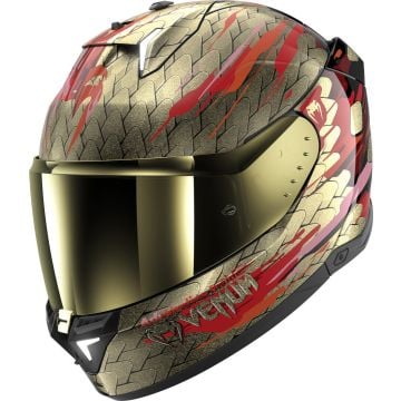 SHARK Skwal I3 Venum Black Red Gold KRQ