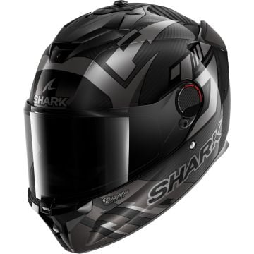 SHARK Spartan Gt Pro Carbon Zarco Track Racer Carbon Anthracite Chrom DAU