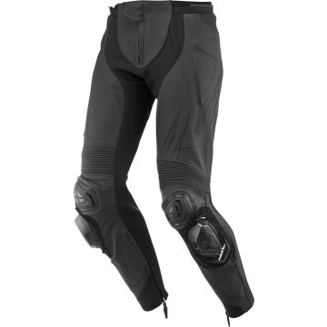 Ixon Vortex 3 PT Black Black Leather Motorcycle Pants