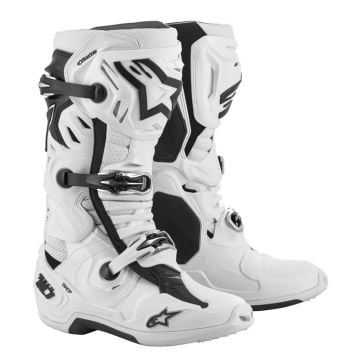 Alpinestars Tech 10 Supervented Weiß Stiefel