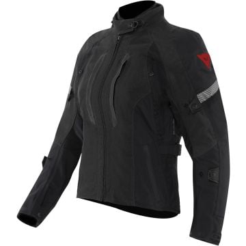 Dainese Mangen Absoluteshell Pro Black 2.0 waterproof Ladies Motorcycle Textile Jacket