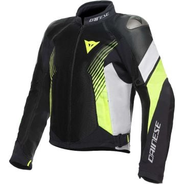 Dainese Super Rider 2 Absoluteshell Jacket Black White Fluo Yellow