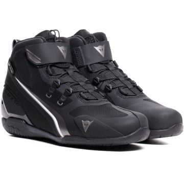 Dainese Herian D-WP WMN Ladies Black White Waterproof Motorcycle Shoes