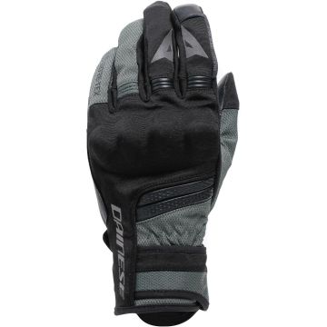 Dainese Teyde Gore-Tex Waterproof Black Army Green Motorcycle Gloves