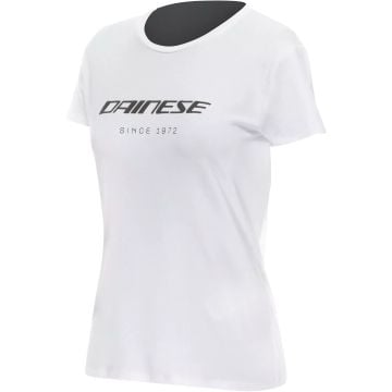 Dainese Essence Wordmark WMN Femme Blanc T-Shirt