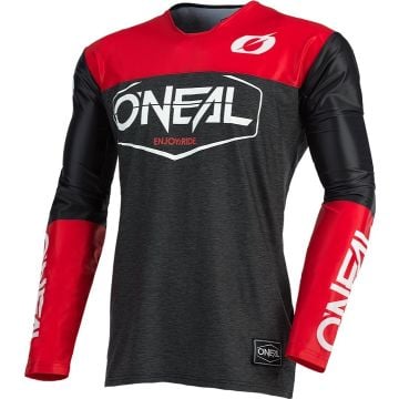 O'NEAL Mayhem Hexx V21 Black Red Motocross Jersey