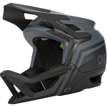 O'NEAL Transition Flash V.23 Matt Schwarz Grau Downhill Fahrradhelm