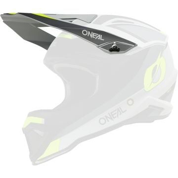 O’NEAL 1SRS Stream Black Neon Yellow Helmet Peak