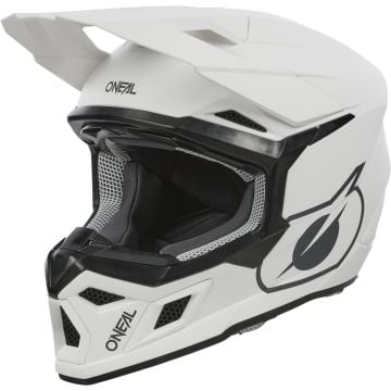 O'NEAL 3SRS Solid Matt White Motocross Helmet