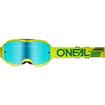 O’NEAL B-10 Solid Neon Gelb Motocross Brille
