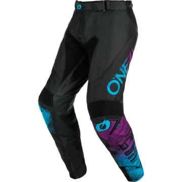 O'NEAL Mayhem Scarz Black Blue Purple Motocross Pants