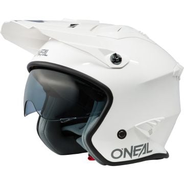 O'NEAL Volt Solid White Trial Helmet