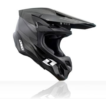 One Industries X-197 Black Onyx Carbon Motocross Helmet