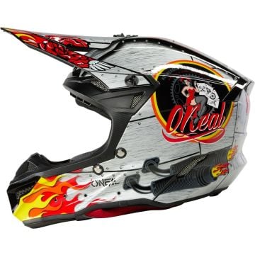 O'NEAL 5SRS HR Multicolour Motocross Helmet