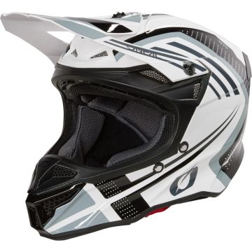 O'NEAL 5SRS Spike Black White Motocross Helmet
