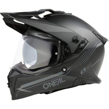 O'NEAL A-SRS Solid Matt Black Adventure Full Face Helmet