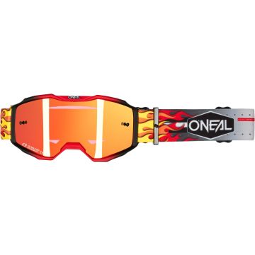 O’NEAL B-10 HR Orange Grey Kids Motocross Goggles