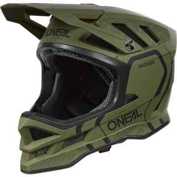 O'NEAL Blade Polyacrylite Strike Matt Oliv Schwarz Downhill Fahrradhelm