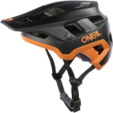 O'NEAL Defender Solid Matt Schwarz Orange Fahrradhelm