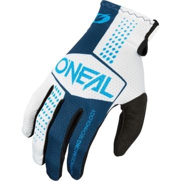 O'NEAL Matrix Split Blue White Motocross Gloves