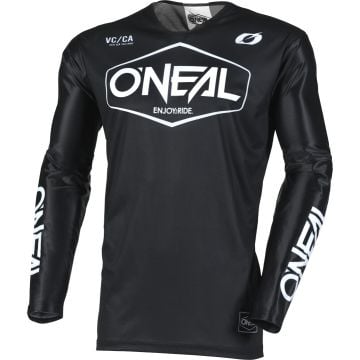 O'NEAL Mayhem Hexx Black White Motocross Jersey
