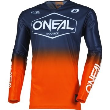 O'NEAL Mayhem Hexx Blue Orange Motocross Jersey