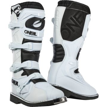 O'NEAL Rider Pro 2 White Motocross Boots