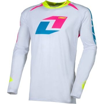 One Industries X-297 Miami White Motocross Jersey
